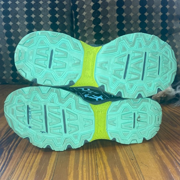Asics Gel-Venture 6 Black/Lime Running Shoes 9 - Picture 10 of 10